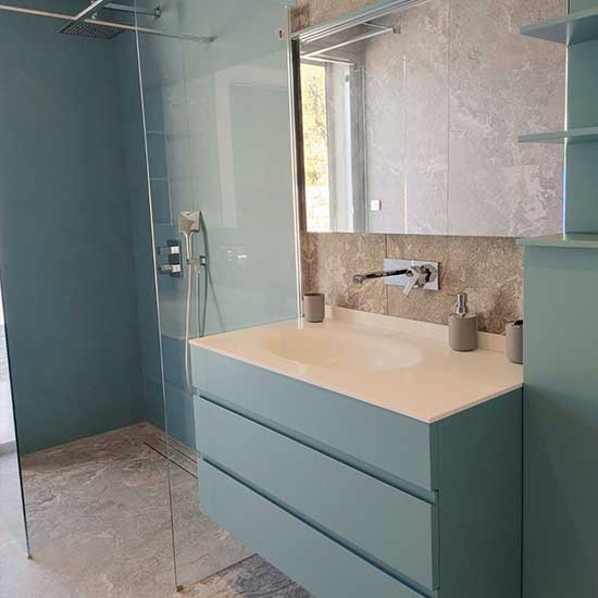 Chantier d'amenagement intérieur de salle de bain (06).